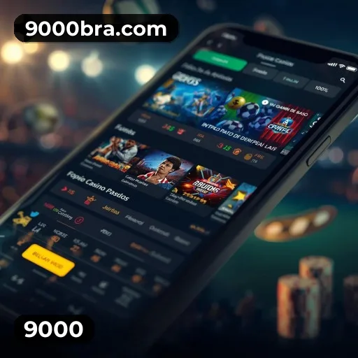 9000 login — painel de entrada no app oficial